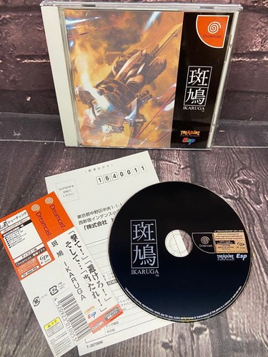 Dreamcast ikaruga con obi e - dc,